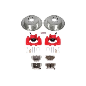 Picture of Power Stop 03-06 Pontiac Vibe Rear Z26 Street Warrior Brake Kit w-Calipers