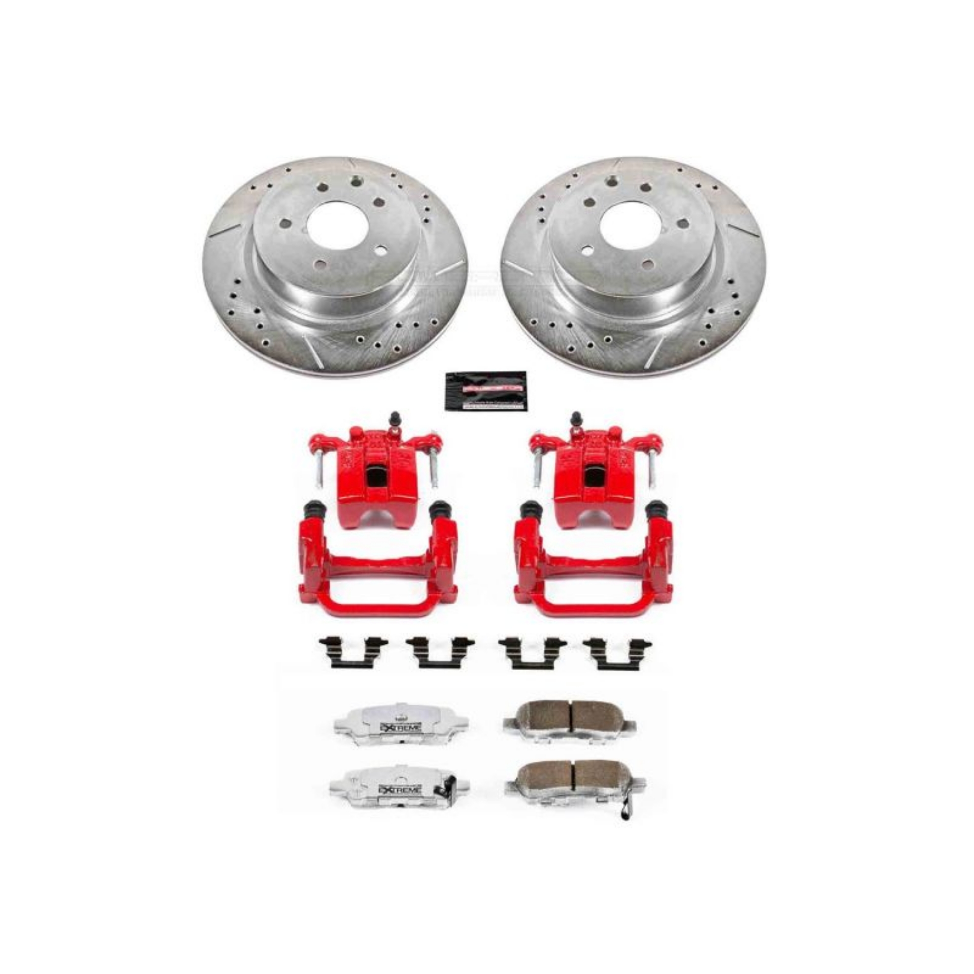 Picture of Power Stop 05-08 Infiniti G35 Rear Z26 Street Warrior Brake Kit w-Calipers