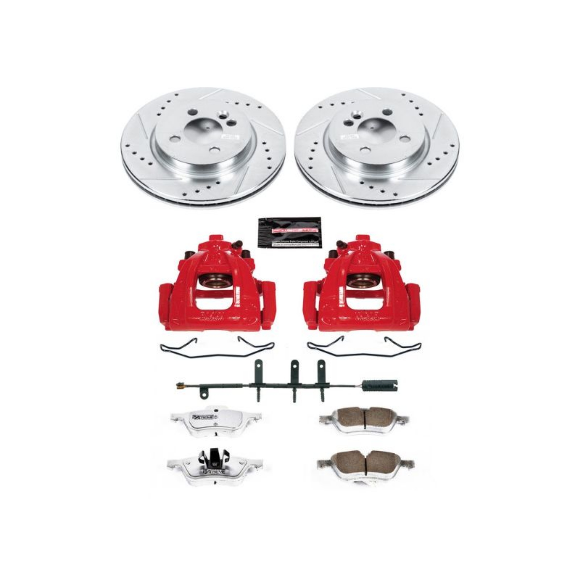 Picture of Power Stop 07-08 Mini Cooper Front Z26 Street Warrior Brake Kit w-Calipers