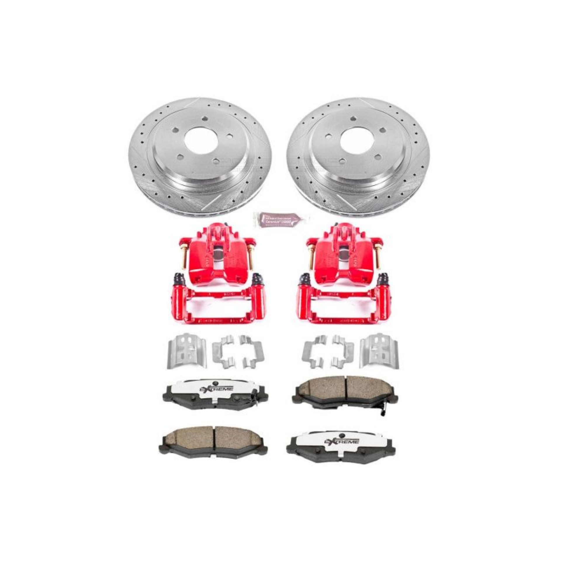 Picture of Power Stop 04-09 Cadillac XLR Rear Z26 Street Warrior Brake Kit w-Calipers