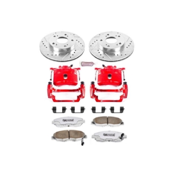 Picture of Power Stop 06-11 Honda Civic Front Z26 Street Warrior Brake Kit w-Calipers