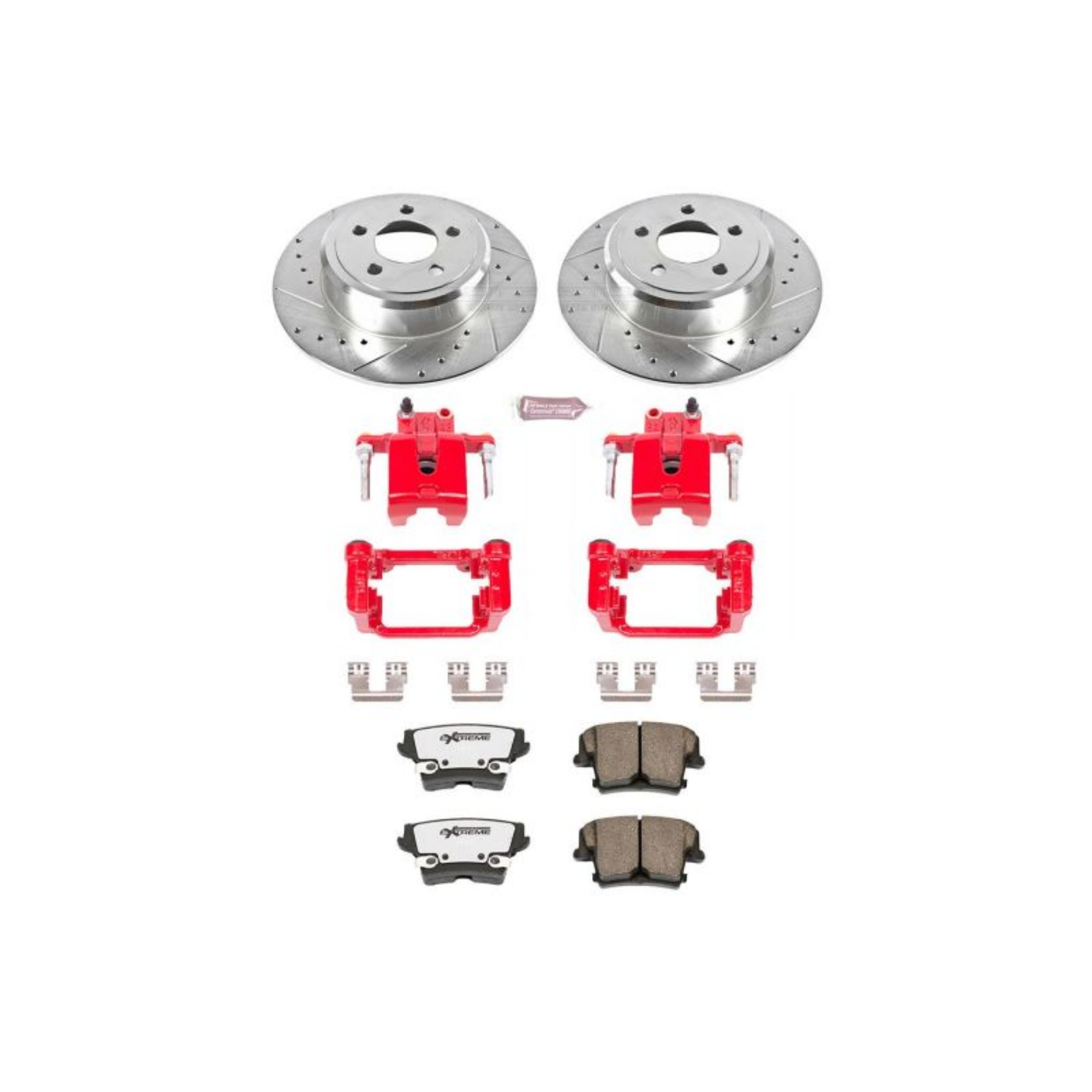 Picture of Power Stop 05-19 Chrysler 300 Rear Z26 Street Warrior Brake Kit w-Calipers
