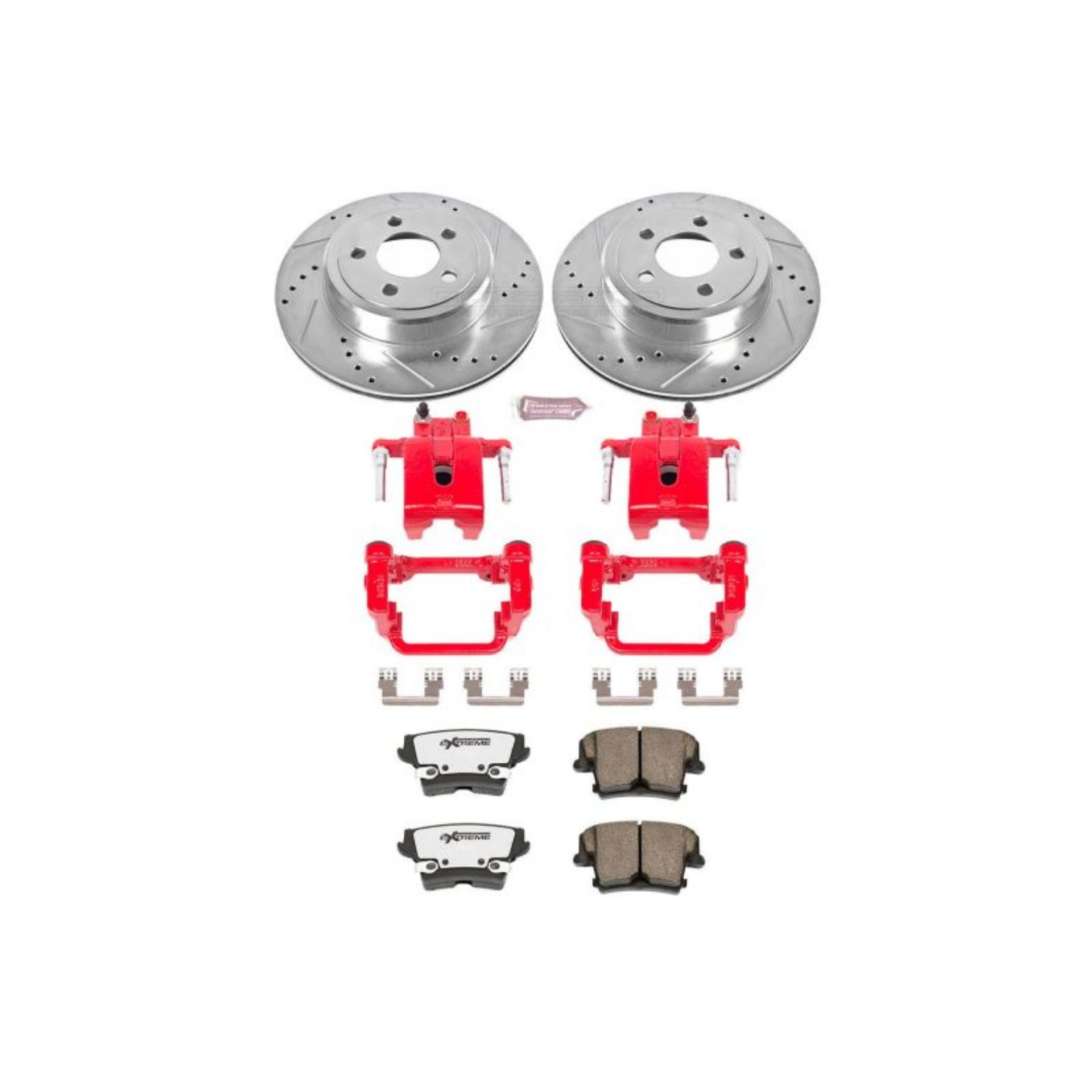Picture of Power Stop 05-19 Chrysler 300 Rear Z26 Street Warrior Brake Kit w-Calipers