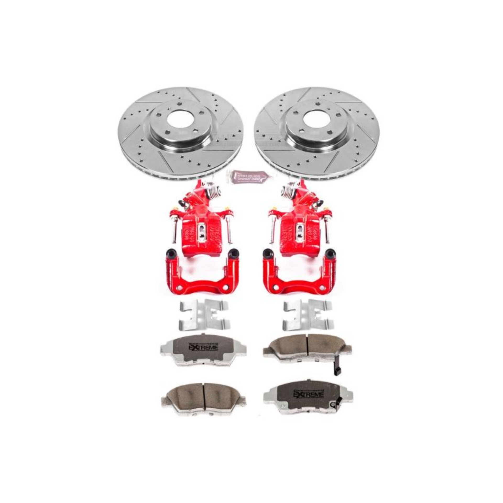 Picture of Power Stop 04-08 Acura TSX Rear Z26 Street Warrior Brake Kit w-Calipers