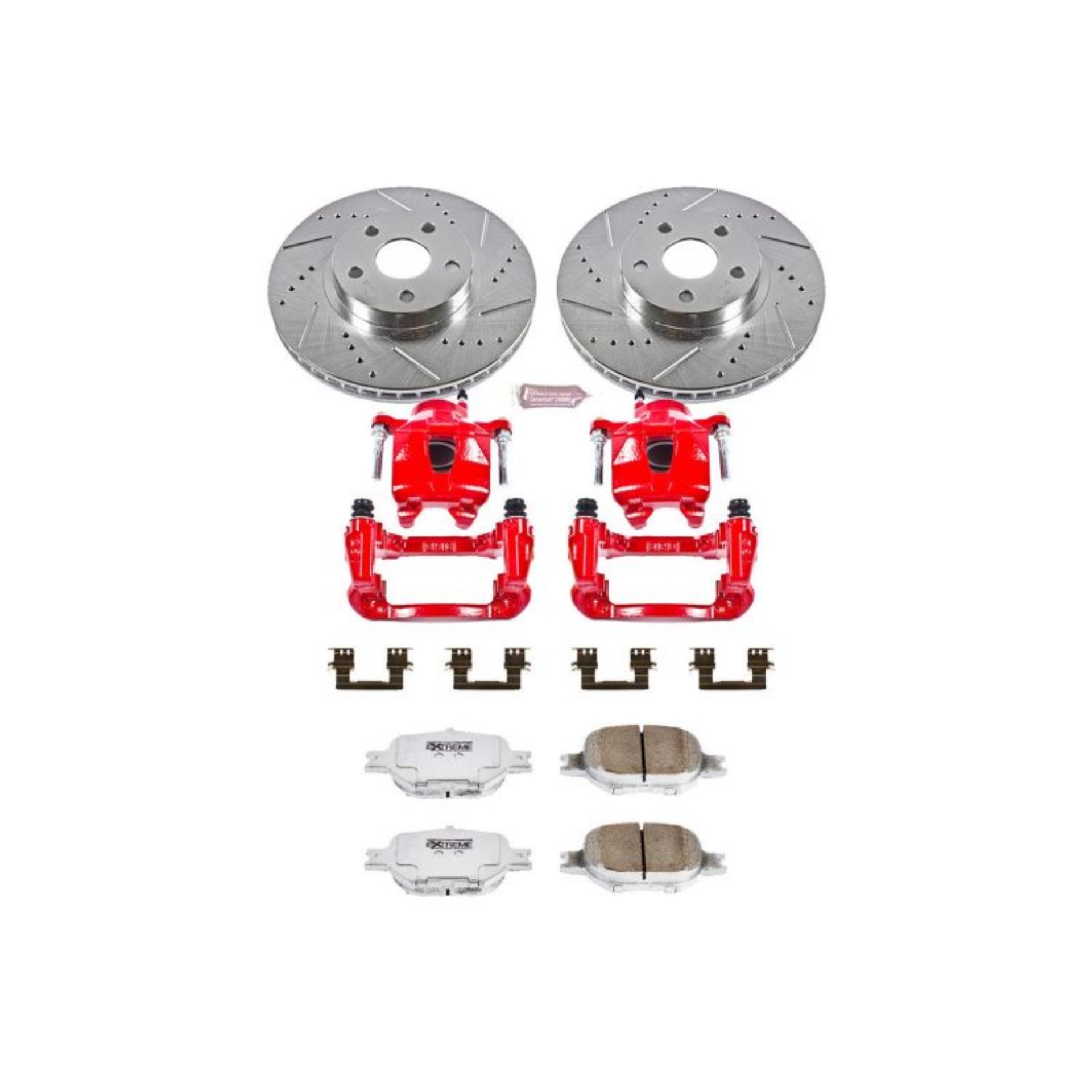 Picture of Power Stop 05-10 Scion tC Front Z26 Street Warrior Brake Kit w-Calipers