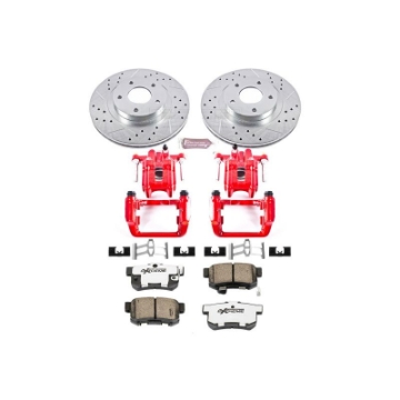 Picture of Power Stop 99-03 Acura TL Rear Z26 Street Warrior Brake Kit w-Calipers