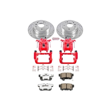 Picture of Power Stop 04-08 Acura TL Rear Z26 Street Warrior Brake Kit w-Calipers
