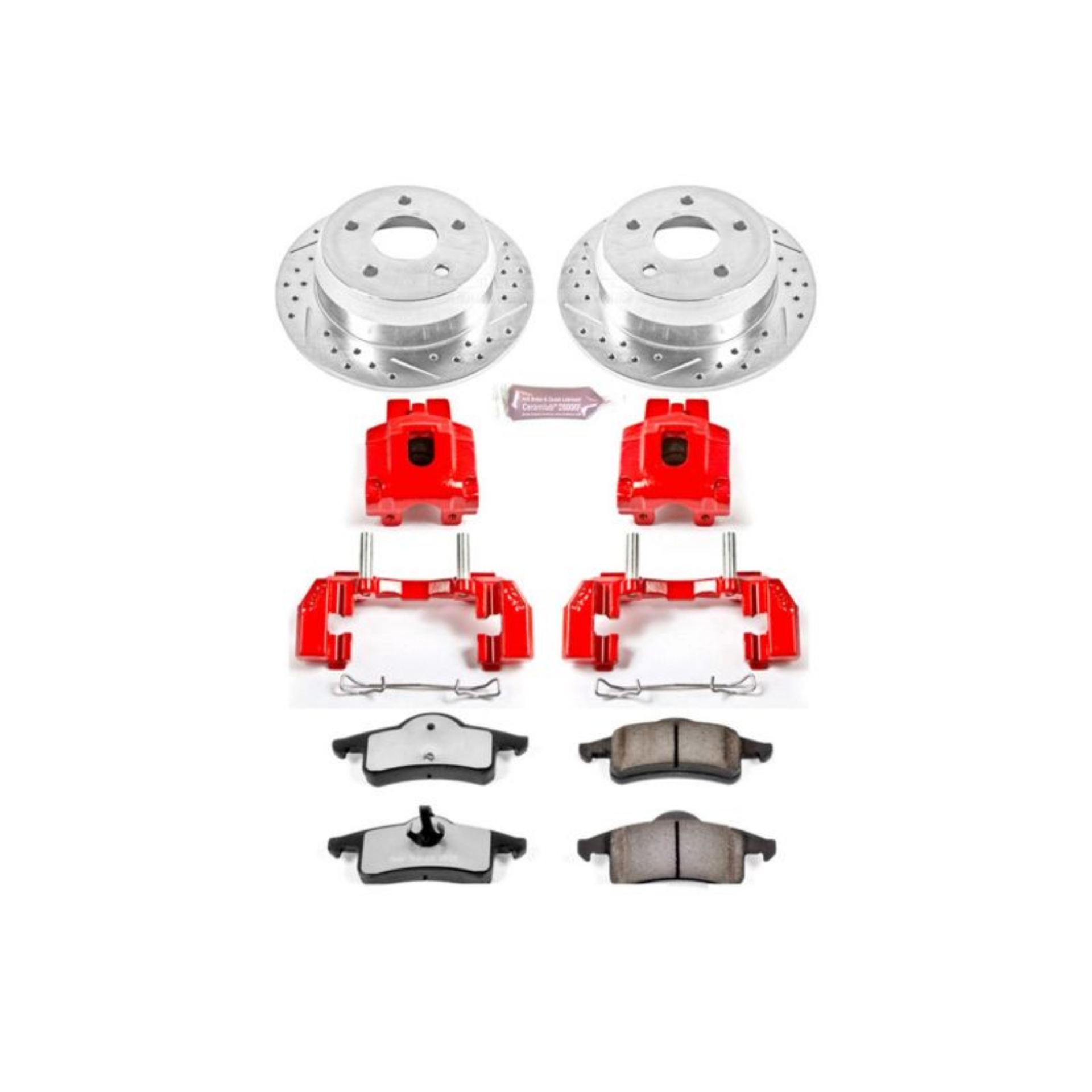 Picture of Power Stop 99-04 Jeep Grand Cherokee Rear Z36 Truck & Tow Brake Kit w-Calipers