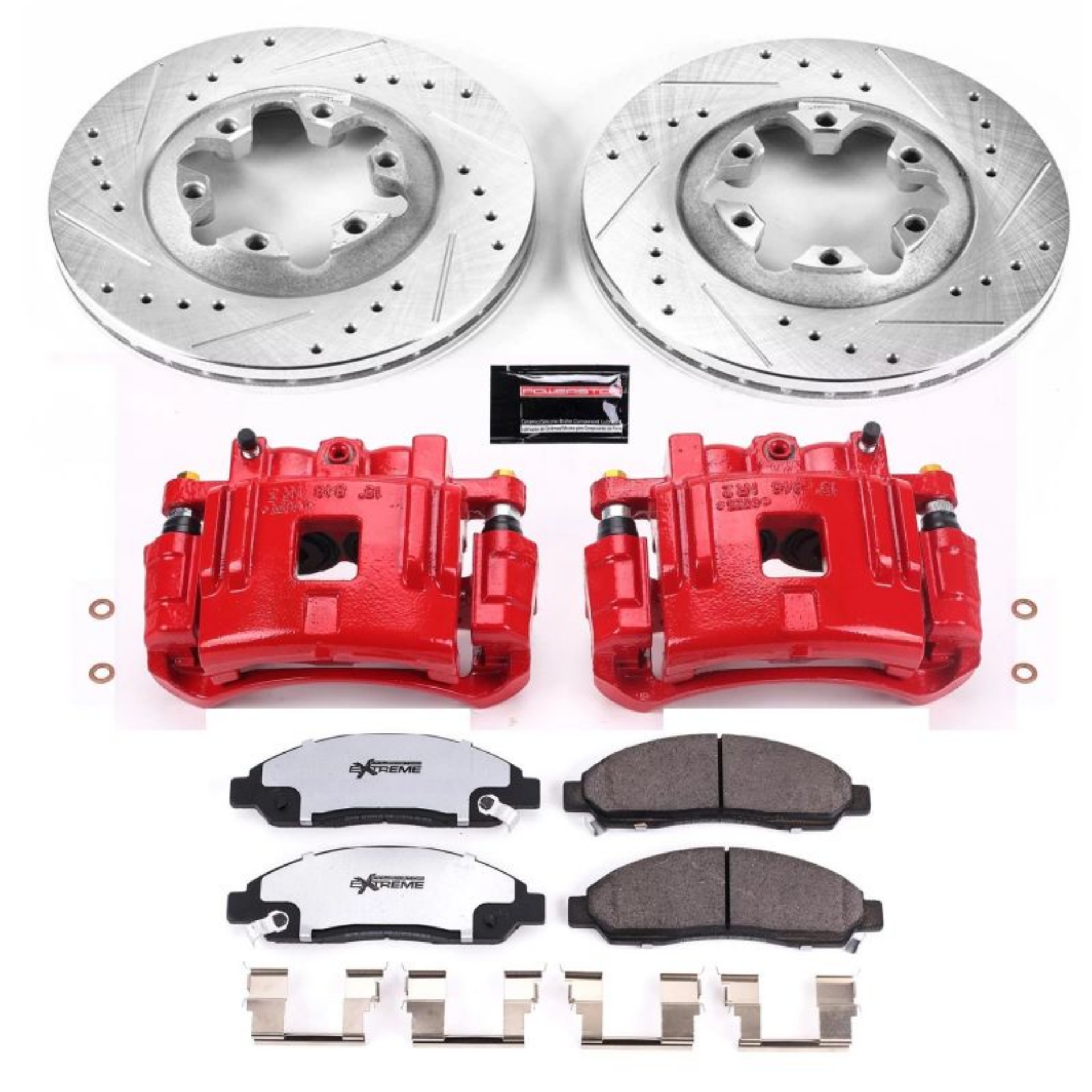 Picture of Power Stop 04-08 Chevrolet Colorado Front Z36 Truck & Tow Brake Kit w-Calipers