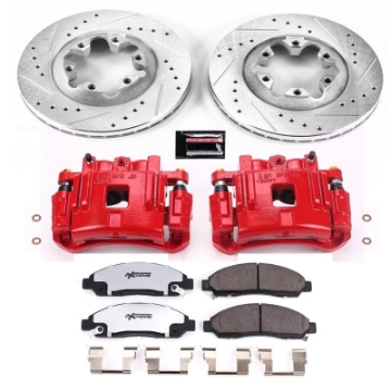 Picture of Power Stop 04-08 Chevrolet Colorado Front Z36 Truck & Tow Brake Kit w-Calipers