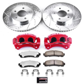 Picture of Power Stop 05-06 Chevrolet Equinox Front Z36 Truck & Tow Brake Kit w-Calipers