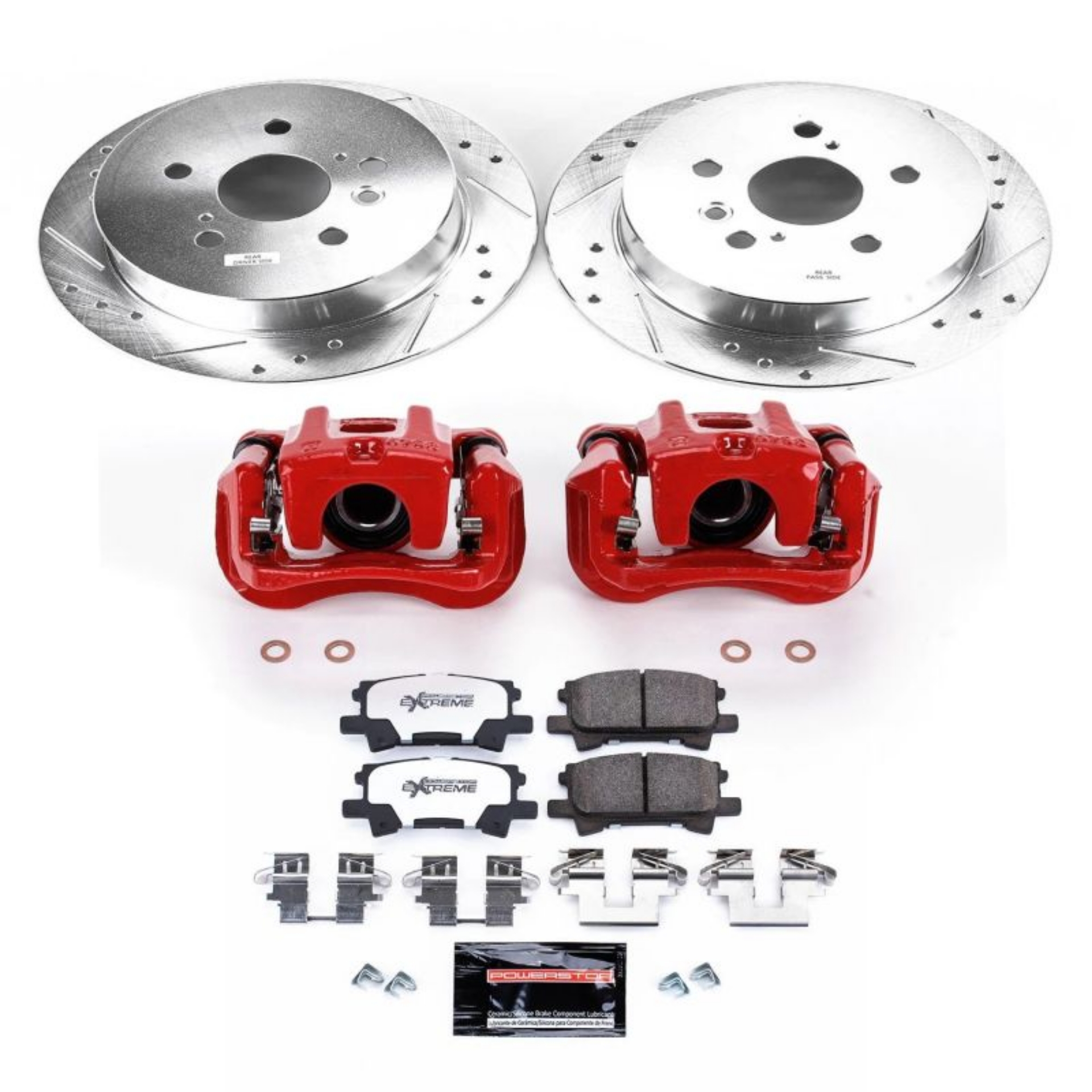 Picture of Power Stop 04-07 Toyota High Lander Rear Z36 Truck & Tow Brake Kit w-Calipers