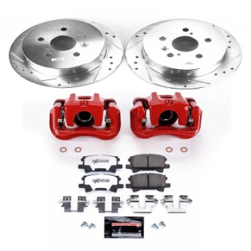 Picture of Power Stop 04-07 Toyota High Lander Rear Z36 Truck & Tow Brake Kit w-Calipers