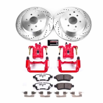 Picture of Power Stop 05-12 Nissan Pathfinder Rear Z36 Truck & Tow Brake Kit w-Calipers