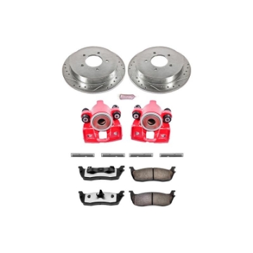 Picture of Power Stop 97-00 Ford Expedition Rear Z36 Truck & Tow Brake Kit w-Calipers