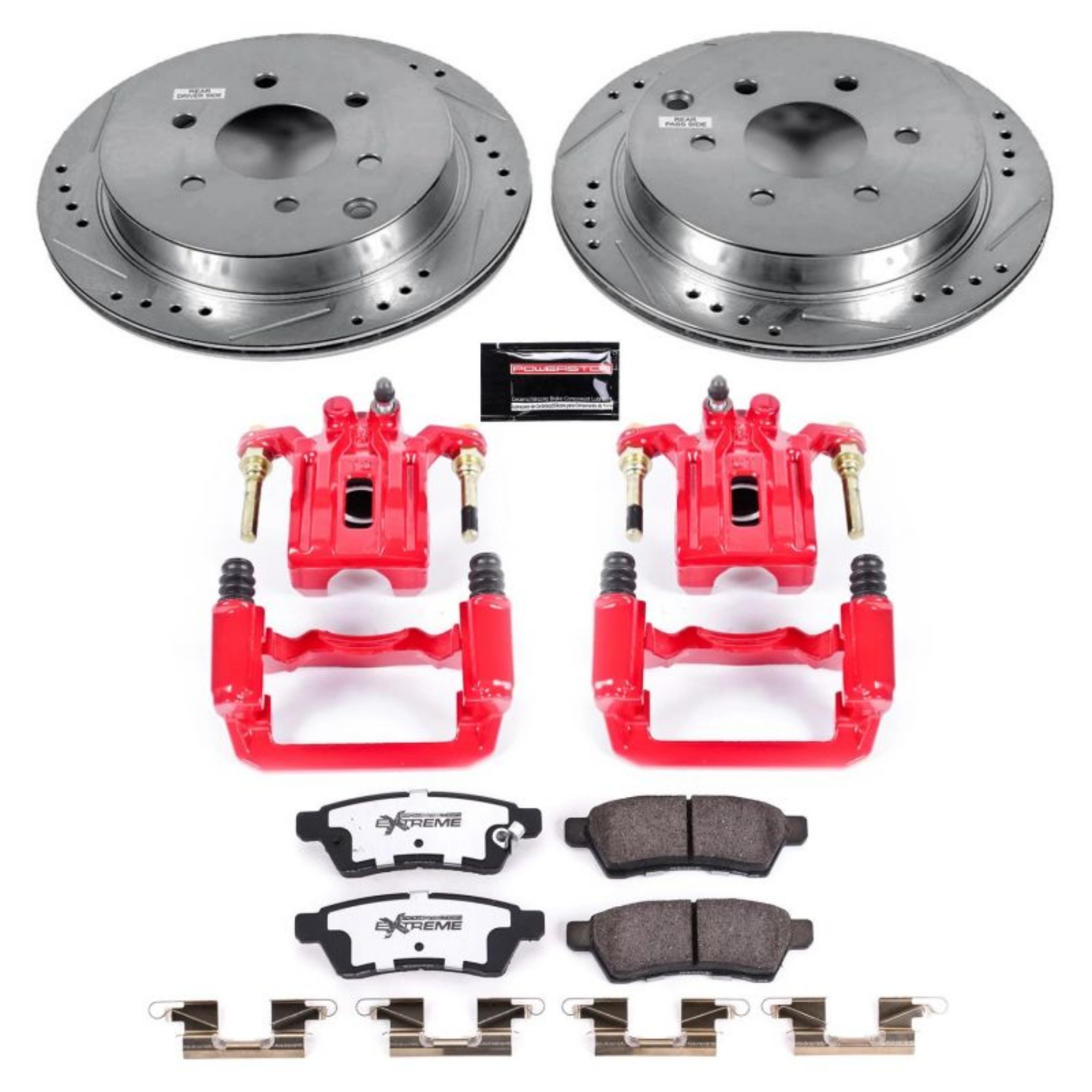 Picture of Power Stop 05-18 Nissan Frontier Rear Z36 Truck & Tow Brake Kit w-Calipers