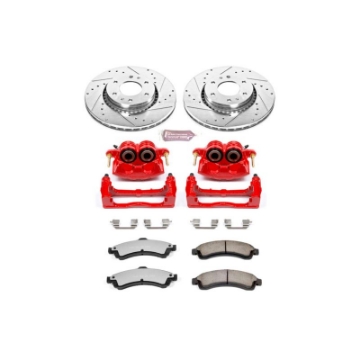 Picture of Power Stop 04-05 Buick Rainier Front Z36 Truck & Tow Brake Kit w-Calipers