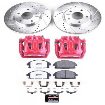 Picture of Power Stop 04-09 Nissan Quest Front Z36 Truck & Tow Brake Kit w-Calipers
