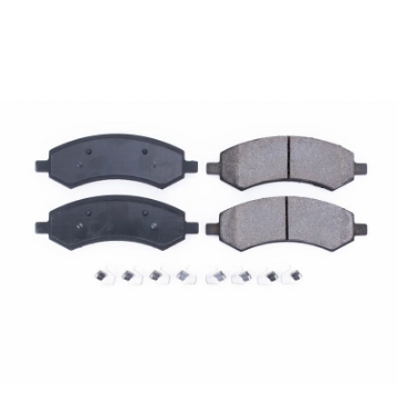 Picture of Power Stop 2018 Jeep Wrangler JK Front Z17 Evolution Ceramic Brake Pads
