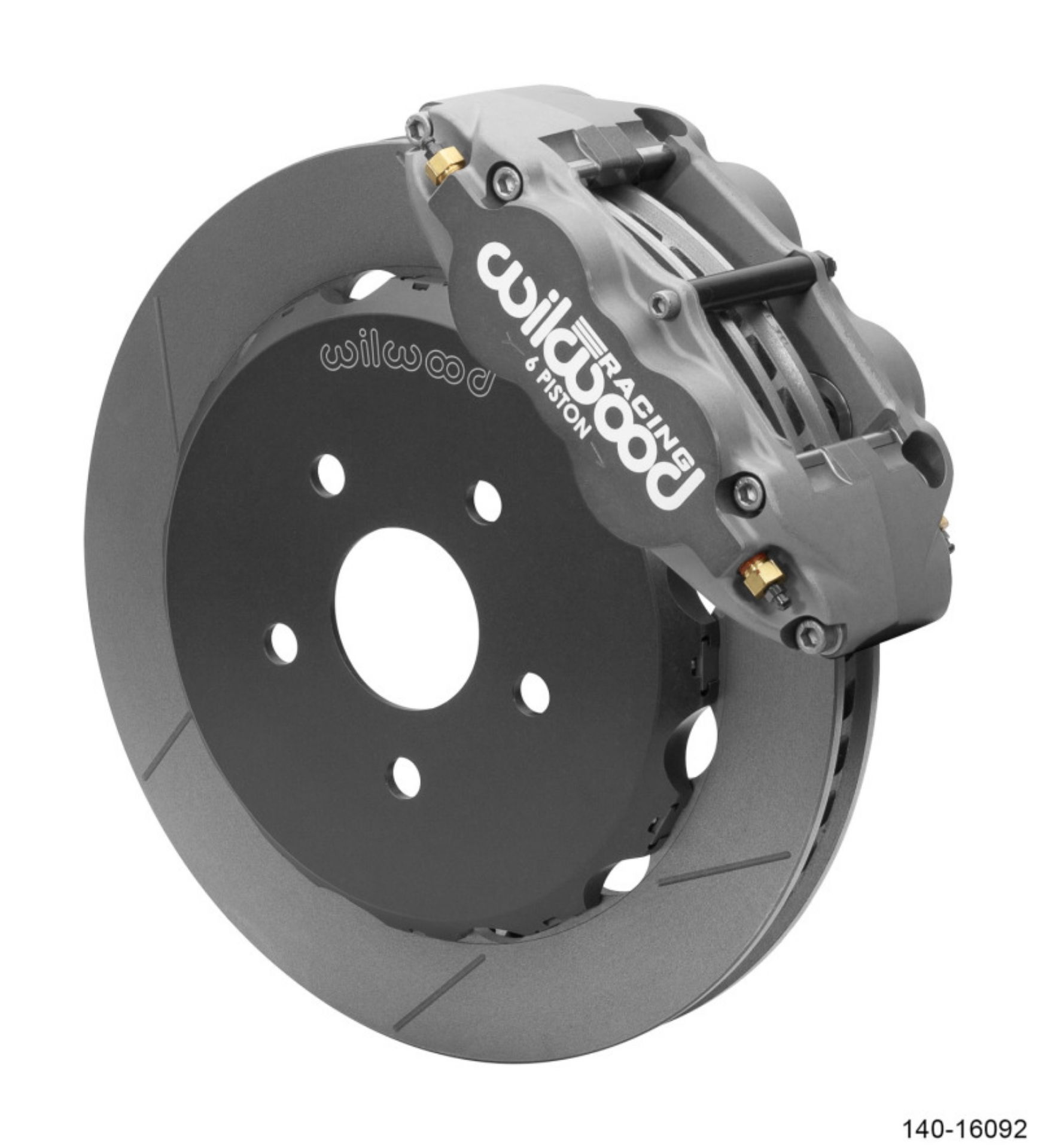 Picture of Wilwood Forged Narrow Superlite 6R Front Brake Kit Race 12-88in Slotted Rotor 06-15 Honda Civic Si