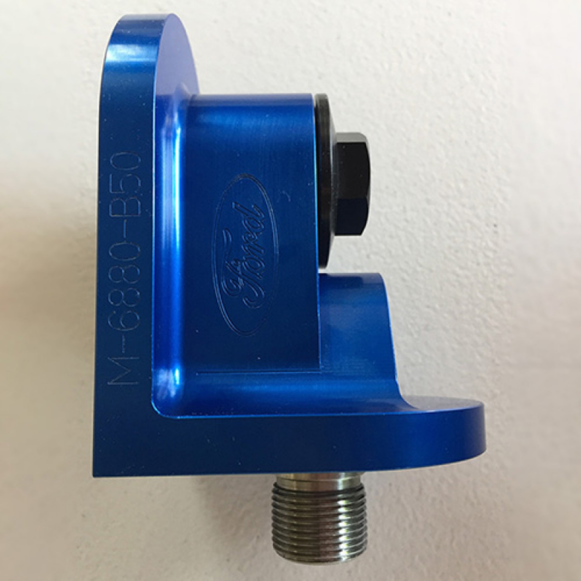 Picture of Ford Racing Push Rod V8 90 Degree Billet Oil Filter Adapter