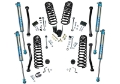 Picture of Superlift 18-20 Jeep Wrangler JL Unlimited - 4in Dual Rate Coil Lift Kit w- King 2-0 Shocks