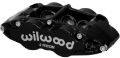 Picture of Wilwood Caliper-Forged Narrow Superlite 6R-L-H 1-75-1-25in-1-25in Pistons 1-25in Rotor - Black