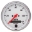 Picture of Autometer Arctic White 3 3-8in 0-120 MPH Electronic Speedometer w- LCD ODO Gauge