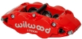 Picture of Wilwood Caliper-Forged Narrow Superlite 6R-L-H 1-75-1-25in-1-25in Pistons 1-25in Rotor - Red