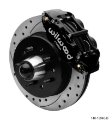 Picture of Wilwood Narrow Superlite 6R Front Hat Kit 12-19in 63-87 C10 Black