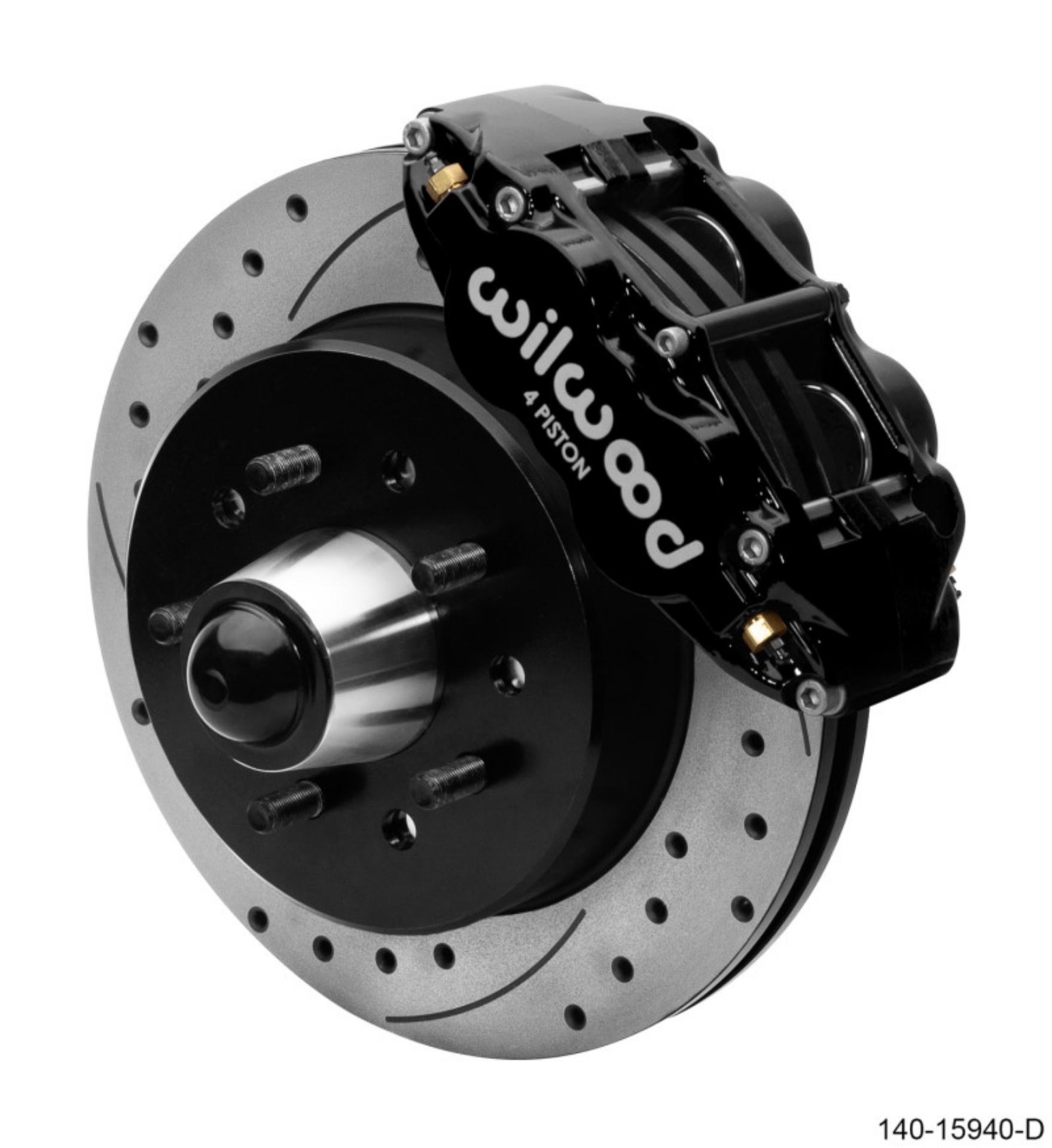 Picture of Wilwood Narrow Superlite 6R Front Hat Kit 12-19in 63-87 C10 Black
