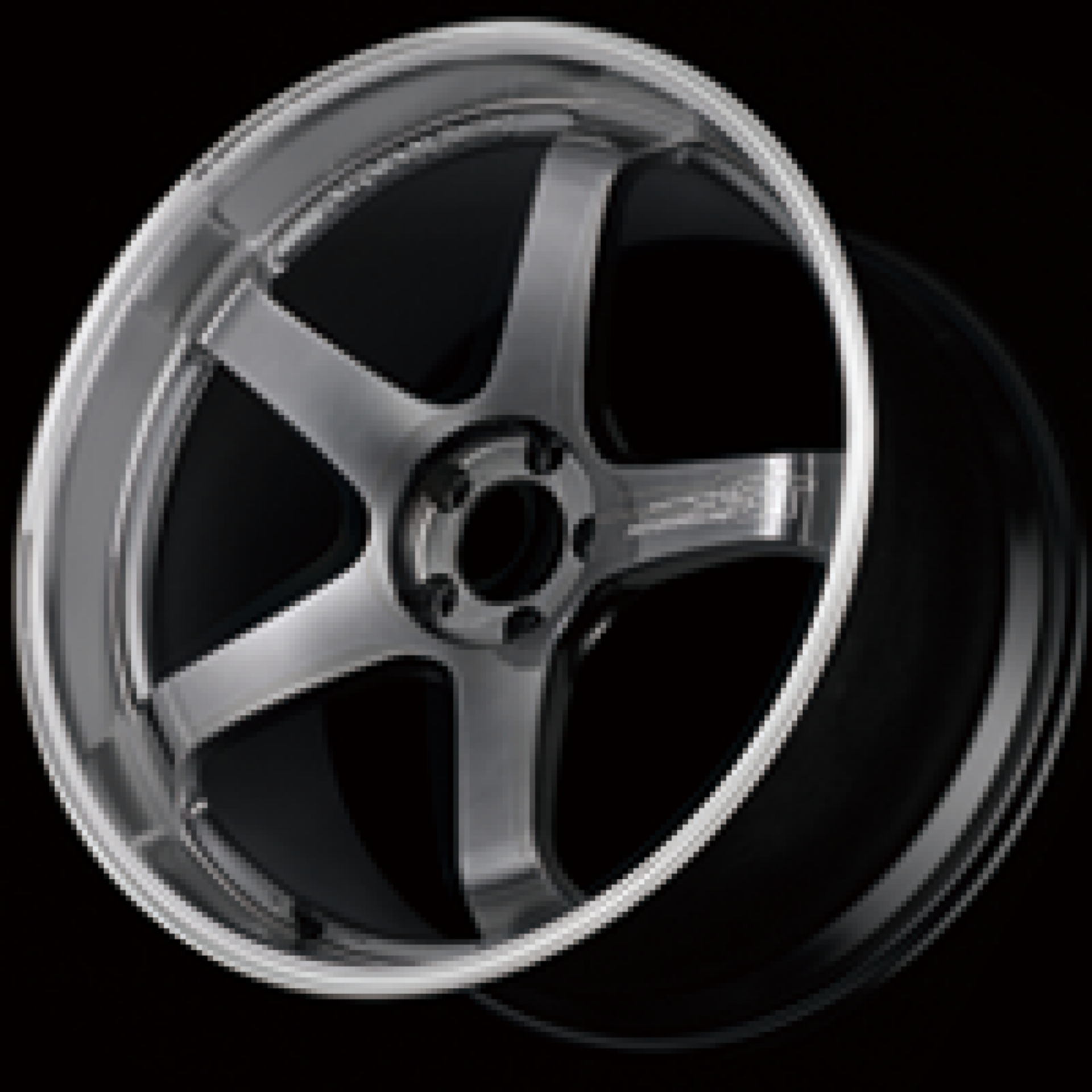 Picture of Advan GT Premium Version 21x12 +45 5-120 Machining & Racing Hyper Black Wheel