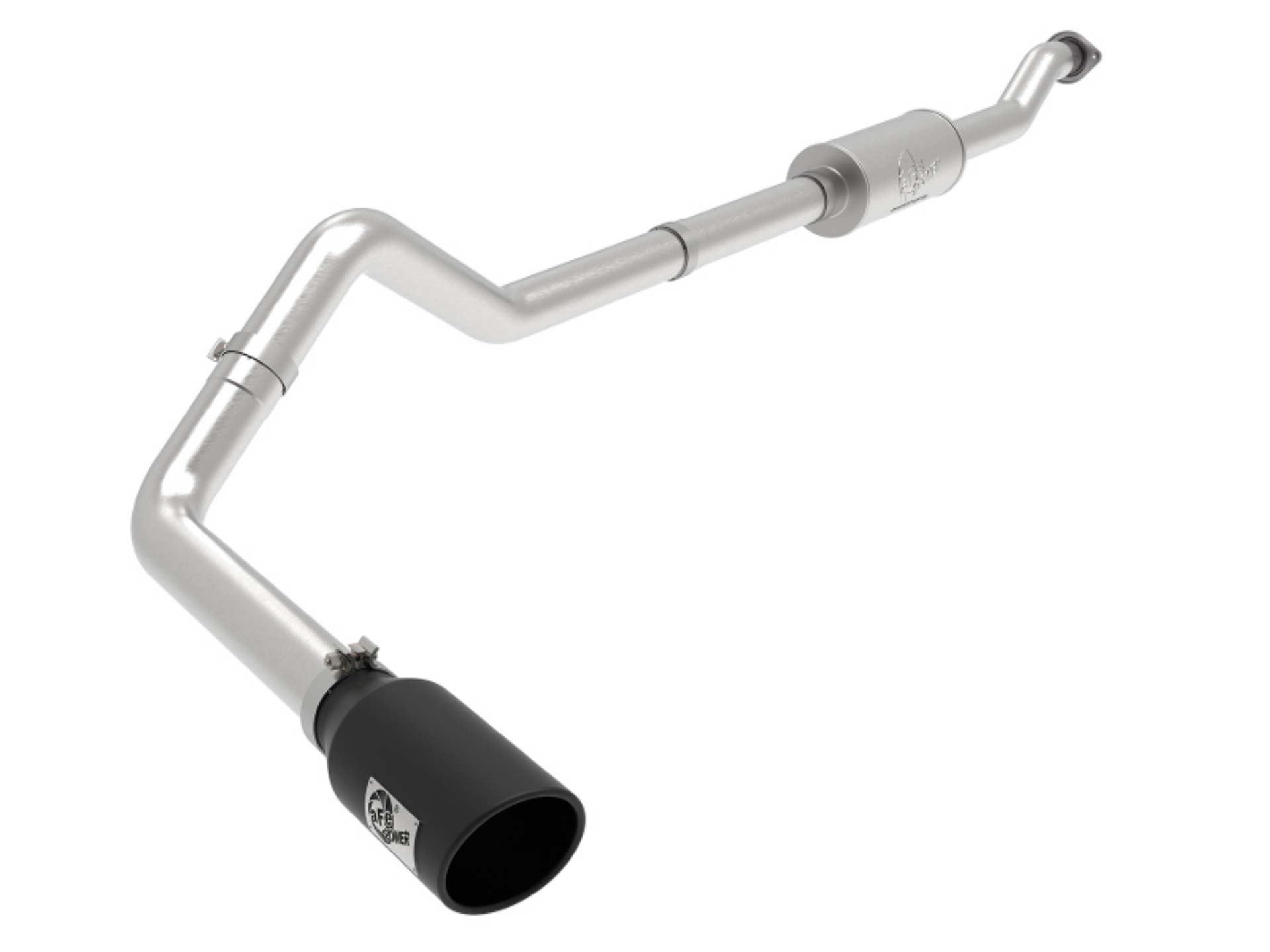 Picture of aFe Vulcan Series 3-5in 409 SS Cat-Back Exhaust 13-19 Ford Transit V6 3-5L TT w- Black Tips