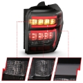 Picture of ANZO 2014-2020 Toyota 4Runner T-L Black Housing Smoke Lens Red Light Bar W-Sequential