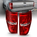 Picture of ANZO 2009-2014 Ford F-150 Euro Taillight Red-Clear W-O Bulb