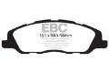Picture of EBC 10-14 Ford Mustang 5-0 Bluestuff Front Brake Pads