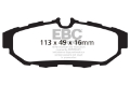 Picture of EBC 10-14 Ford Mustang 5-0 Bluestuff Rear Brake Pads