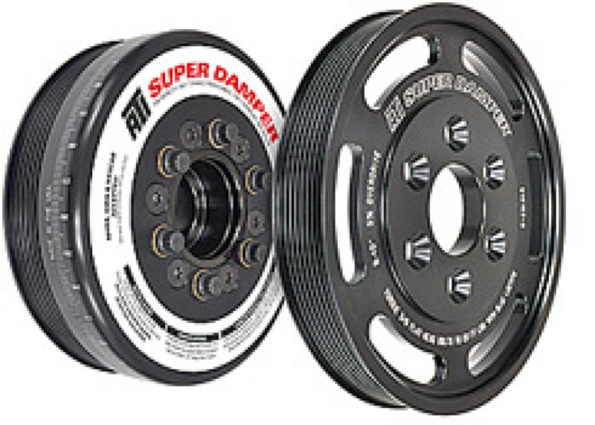 Picture of ATI Damper - 6-78in - Alum - 6 Grv - LT1 LT4 - Y Body Corvette - 3 Ring