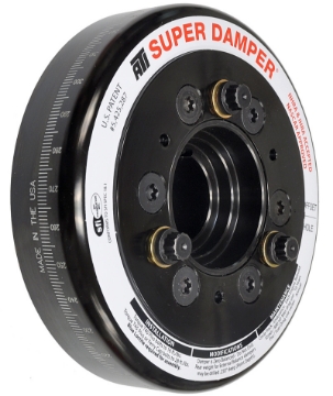 Picture of ATI Damper - 6-325in - Steel - Chevy LS - Smooth - C-Bore Front - 3 Ring
