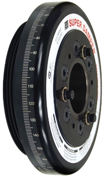 Picture of ATI Damper - 7-074in - Alum - Honda D - 4 Grv Rear Alum uminum Pulley - 10 Percent Underdrive