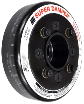 Picture of ATI Damper - 6-325in - Steel - Ford SB & 6 Cyl - 4 Bolt OEM - 3-35in Long - C-Timing - 3 Ring
