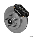 Picture of Wilwood Forged Dynalite Pro Front Kit 11-00in One Piece HP Hub and Rotor - Black