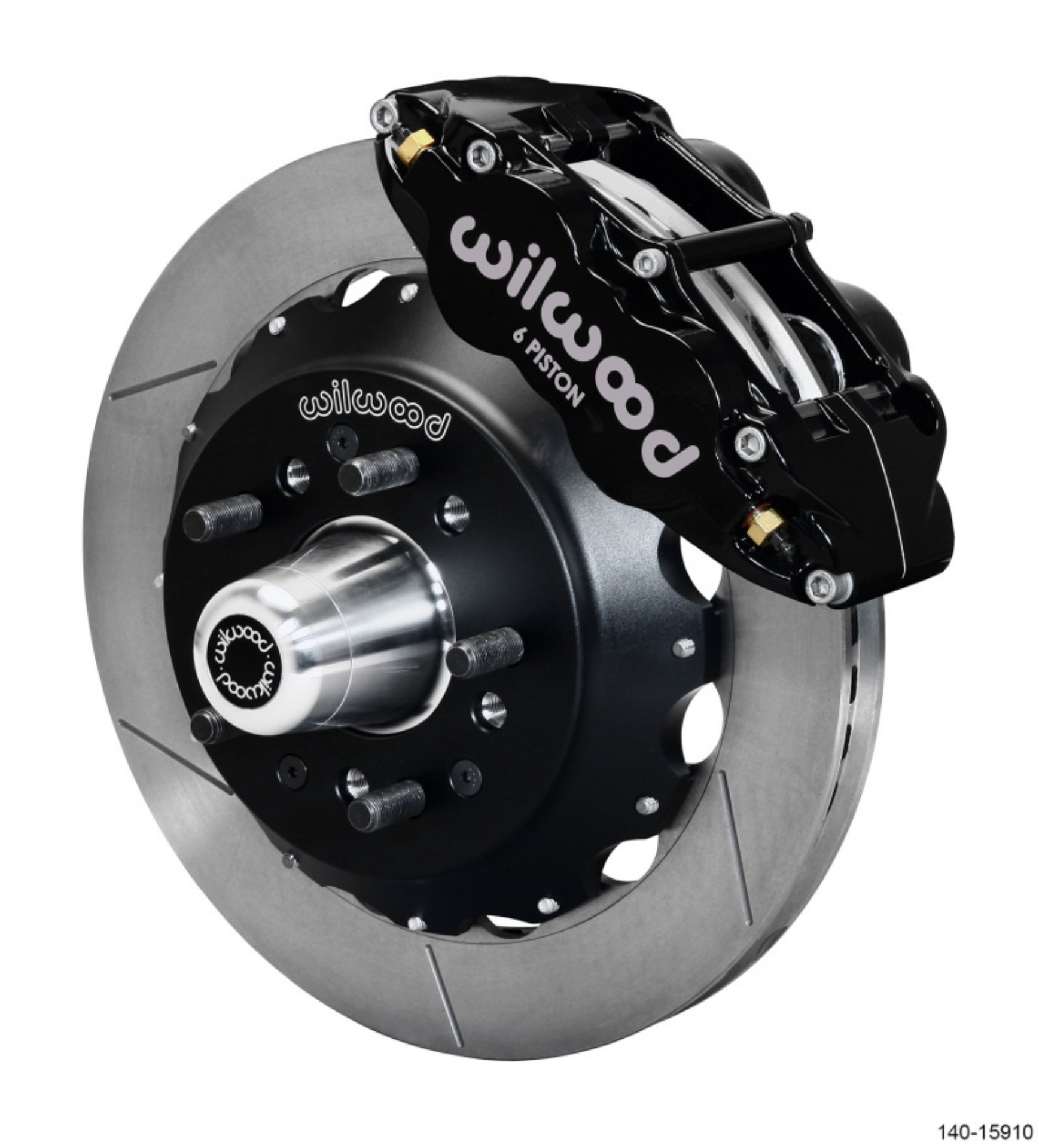 Picture of Wilwood Narrow Superlite 6R Front Big Brake Kit 12-88in GT Competition Series Rotor - Black