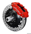 Picture of Wilwood Narrow Superlite 6R Front Big Brake Kit 12-88in SRP Drilled and Slotted Rotor - Red