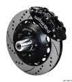 Picture of Wilwood Narrow Superlite 6R Front Big Brake Kit 14-00in SRP Drilled and Slotted Rotor - Black