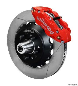 Picture of Wilwood Narrow Superlite 6R Front Big Brake Kit 14-00in GT competition Series Rotor - Red
