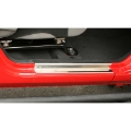 Picture of Rugged Ridge 07-18 Jeep Wrangler 2 Door Stainless Steel Door Entry Guards