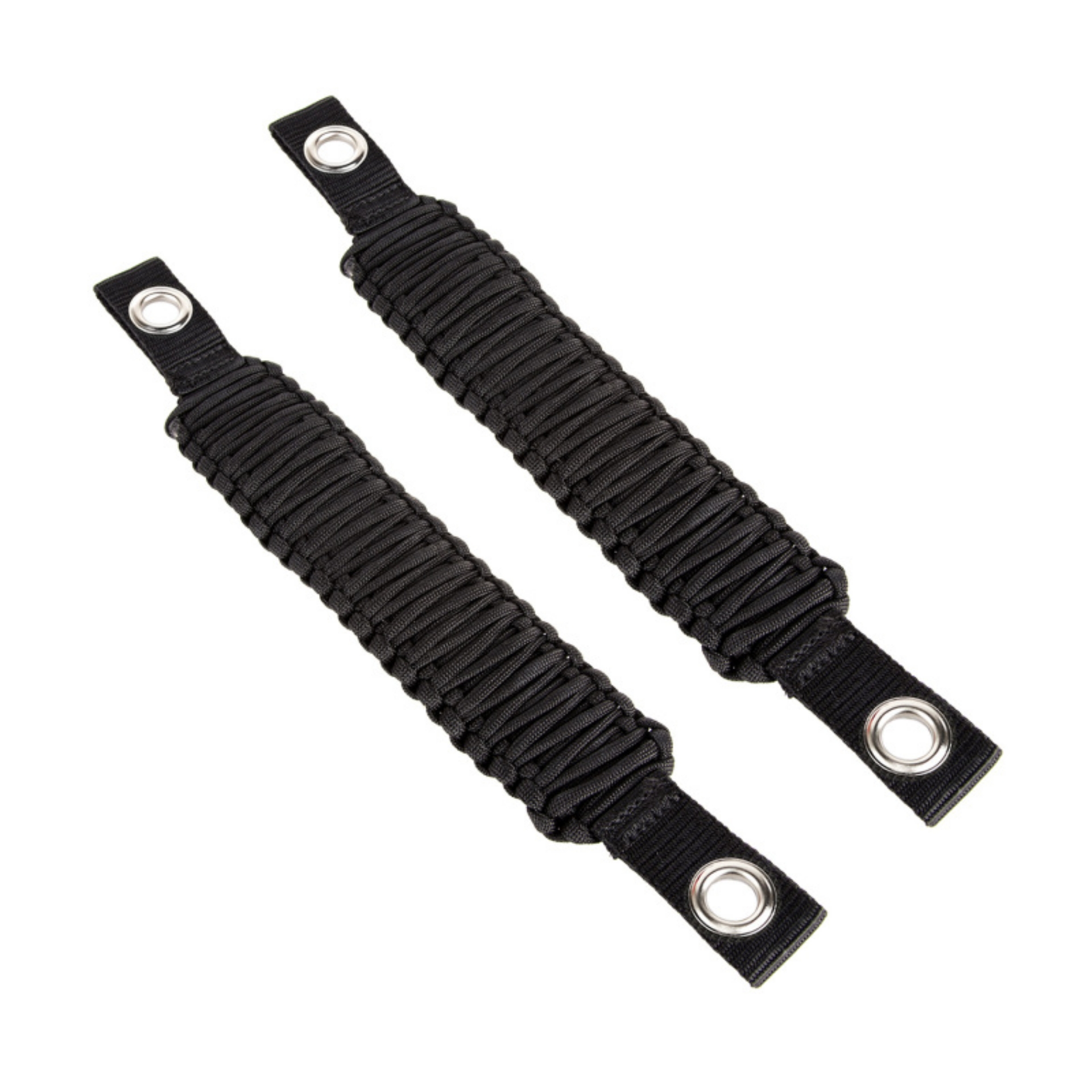 Picture of Rugged Ridge Paracord A-Pillar-Seat Mnt Hdle Black 07-18 Jeep Wrangler JK