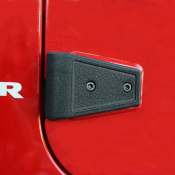 Picture of Rugged Ridge 07-18 Jeep Wrangler Unlimited JK Black Door Hinge Cover Kit