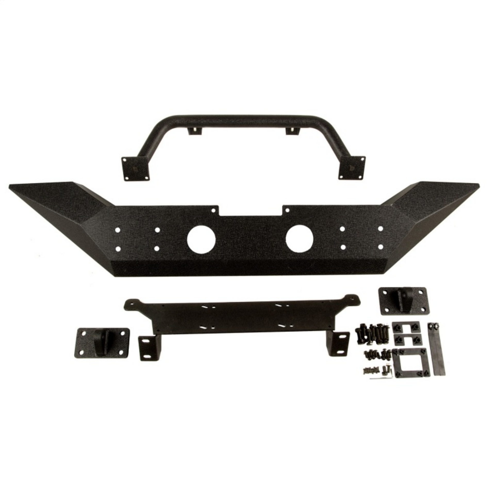 Picture of Rugged Ridge Spartan Front Bumper HCE W-Overrider 07-18 Jeep Wrangler JK